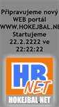 Mobile Screenshot of hokejbal.net